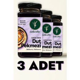 Natureller 3x380 gr Soğuk Sıkım Malatya Dut Pekmezi