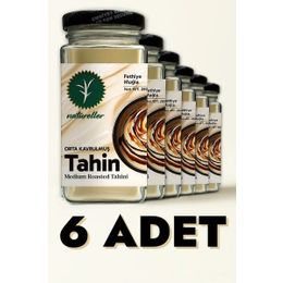 Natureller 6x280 gr Orta Kavrulmuş Fethiye Yerli Susam Tahin