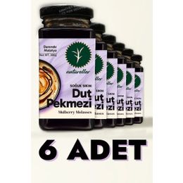 Natureller 6x380 gr Soğuk Sıkım Malatya Dut Pekmezi