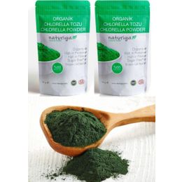 Naturiga 2x100 gr Organik Klorella Chlorella Tozu