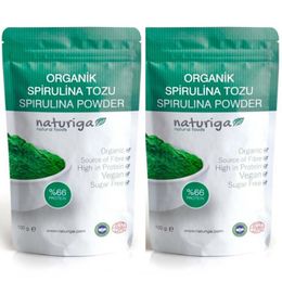 Naturiga 2x100 gr Spirulina Tozu