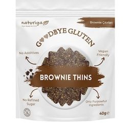 Naturiga 40 gr Goodbye Gluten Brownie Çıtırları
