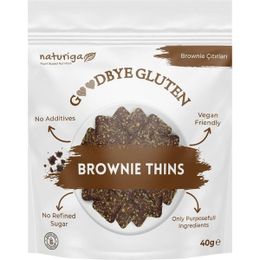Naturiga 40 gr Goodbye Gluten Brownie Çıtırları