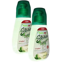 Naturpy 2x200 ml Glutensiz Stevia Sıvı Tatlandırıcı