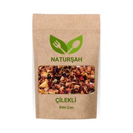 Naturşah 1 kg Çilekli Bitki Çayı
