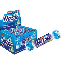 Nazar 100 Adet Şekersiz Damla Sakızlı Sakız