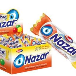 Nazar 3'lü 100 Adet Tuttu Fruitti Sakız
