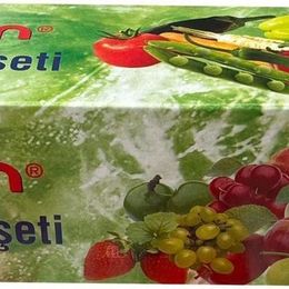 Nazenin 24x38 cm 30'lu Düz Kilitsiz Şeffaf Orta Boy Buzdolabı Poşeti