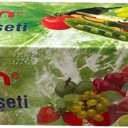 Nazenin 24x38 cm 30'lu Düz Kilitsiz Şeffaf Orta Boy Buzdolabı Poşeti