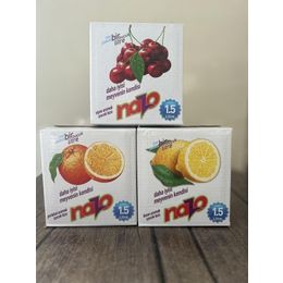 Nazo 3x24'lü Limon + Portakal + Vişne Toz İçecek