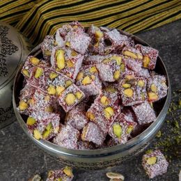 Nefisso 250 gr Çifte Kavrulmuş Antep Fıstıklı Narlı Lokum