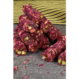 Nefisso 250 gr Fitil Gül Yapraklı Antep Fıstıklı Lokum
