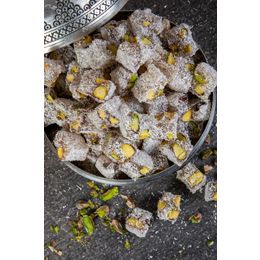 Nefisso 400 gr Çifte Kavrulmuş Antep Fıstıklı Sade Lokum