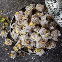 Nefisso 400 gr Çifte Kavrulmuş Antep Fıstıklı Sade Lokum