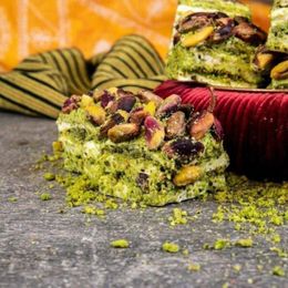 Nefisso 500 gr Antep Fıstıklı ve Ezmeli Hünkar Lokum