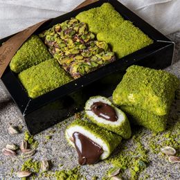 Nefisso 700 gr Antep Fıstıklı Bohça ve Fitil Lokum