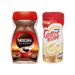 Nescafe 100 gr Kavanoz Classic Kahve + Nestle 170 gr Coffee Mate