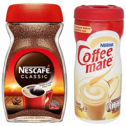 Nescafe 100 gr Kavanoz Classic Kahve + Nestle 170 gr Coffee Mate