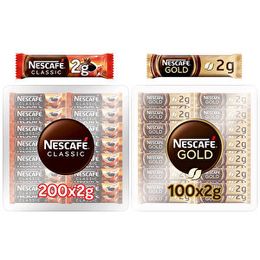 Nescafe 100x2 gr Gold + 200x2 gr Classic Kahve