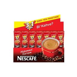 Nescafe 17.5 gr 3ü 1 Arada Orjinal Tek İçimlik Kahve