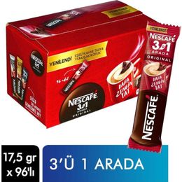 Nescafe 17.5 gr 3ü 1 Arada Orjinal Tek İçimlik Kahve