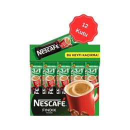 Nescafe 17 gr 3'ü1 Arada Fındık Aromalı Kahve