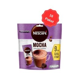 Nescafe 17 gr Mocha Çikolatalı ve Köpüklü Çözünebilir Kahve Karışımı