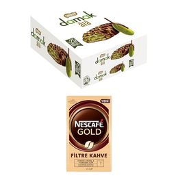 Nescafe 250 gr Gold Filtre Kahve + 12x30 gr Damak Ala
