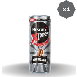 Nescafe 250 ml Xpress Americano şekersiz Soğuk Kahve