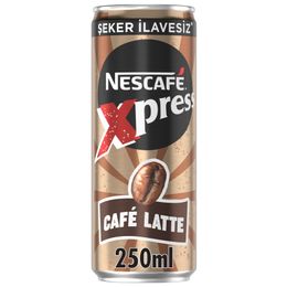 Nescafe 250 ml Xpress Cafe Latte Şekersiz Soğuk Kahve