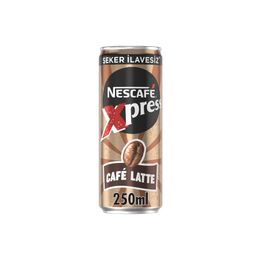 Nescafe 250 ml Xpress Cafe Latte Şekersiz Soğuk Kahve