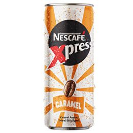 Nescafe 250 ml Xpress Caramel Soğuk Kahve