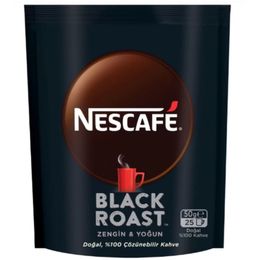 Nescafe 50 gr Black Roast Zengin Ve Yoğun Granül Kahve