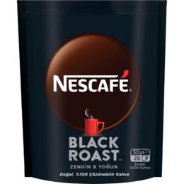 Nescafe 50 gr Black Roast Zengin Ve Yoğun Granül Kahve