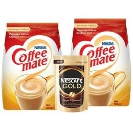 Nescafe Gold 200 gr + 2 Adet 500 gr Coffee Mate