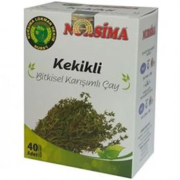 Neşe Natural 40 Adet Süzen Poşetli Kekikli Bitki Çayı