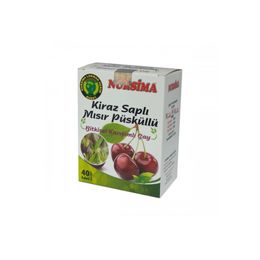 Neşe Natural 40'lı Süzen Poşet Kiraz Saplı Mısır Püsküllü Bitki Çayı