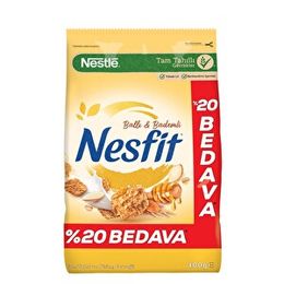 Nesfit 400 gr Ballı Bademli Mısır Gevreği