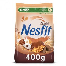 Nesfit 400 gr Çikolatalı Tam Tahıl ve Pirinç Gevreği