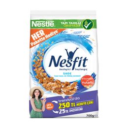 Nesfit 700 gr Tam Buğday ve Pirinç Gevreği