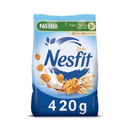 Nesfit Sade 420 gr Tam Buğday ve Pirinç Gevreği