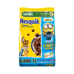 Nesquik 450 gr Kakaolu Buğday ve Mısır Gevreği