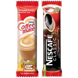 Nestle 2 gr 200lü Nescafe Classic + 5 gr 100lü Coffemate