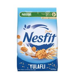 Nestle 3x420 gr Nesfit Sade Tam Tahıllı Mısır Gevreği