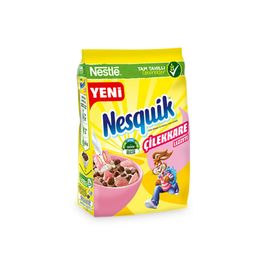 Nestle 4x310 gr Nesquik Çilek Kare Mısır Gevreği
