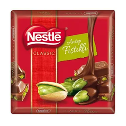 Nestle 60 gr Classic Fıstıklı Sütlü Kare Çikolata