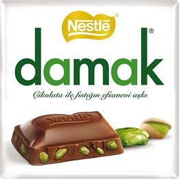 Nestle 60 gr Damak Antep Fıstıklı Sütlü Çikolata