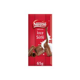 Nestle 65 gr İnce Sütlü Çikolata
