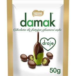 Nestle Damak 50 gr Sütlü Çikolata Kaplı Antep Fıstıklı Draje
