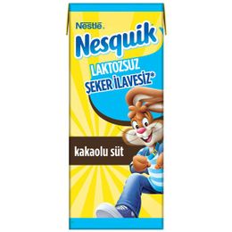 Nestle Nesquik 200 ml Laktozsuz Şeker İlavesiz Kakaolu Süt